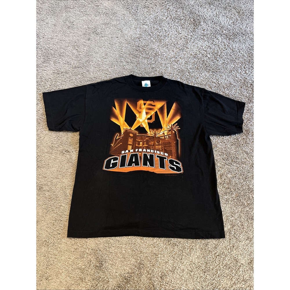 Vintage San Francisco Giants Pacbell Park‎ T-Shirt Tee Extra Large XL